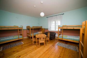 Фото номера Двухъярусная кровать в общем номере (8 взрослых) Хостелы Sagadi Manor Hostel г. Сагади 2